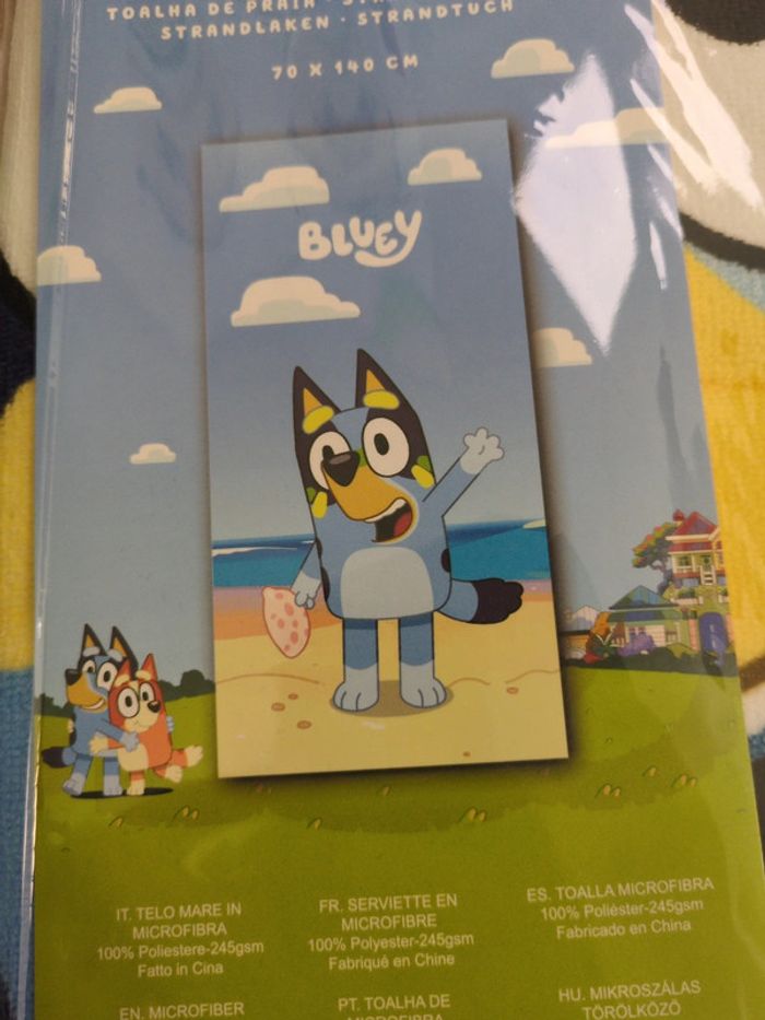 Serviette de plage Bluey