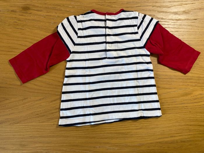 Terre de Marins T-shirt rayé Taille 6 mois - photo numéro 5