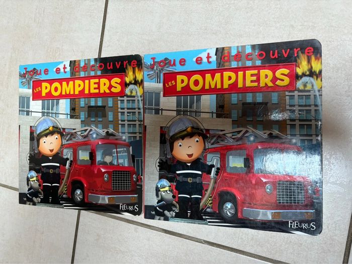 Livre jeu Les pompiers - photo numéro 3