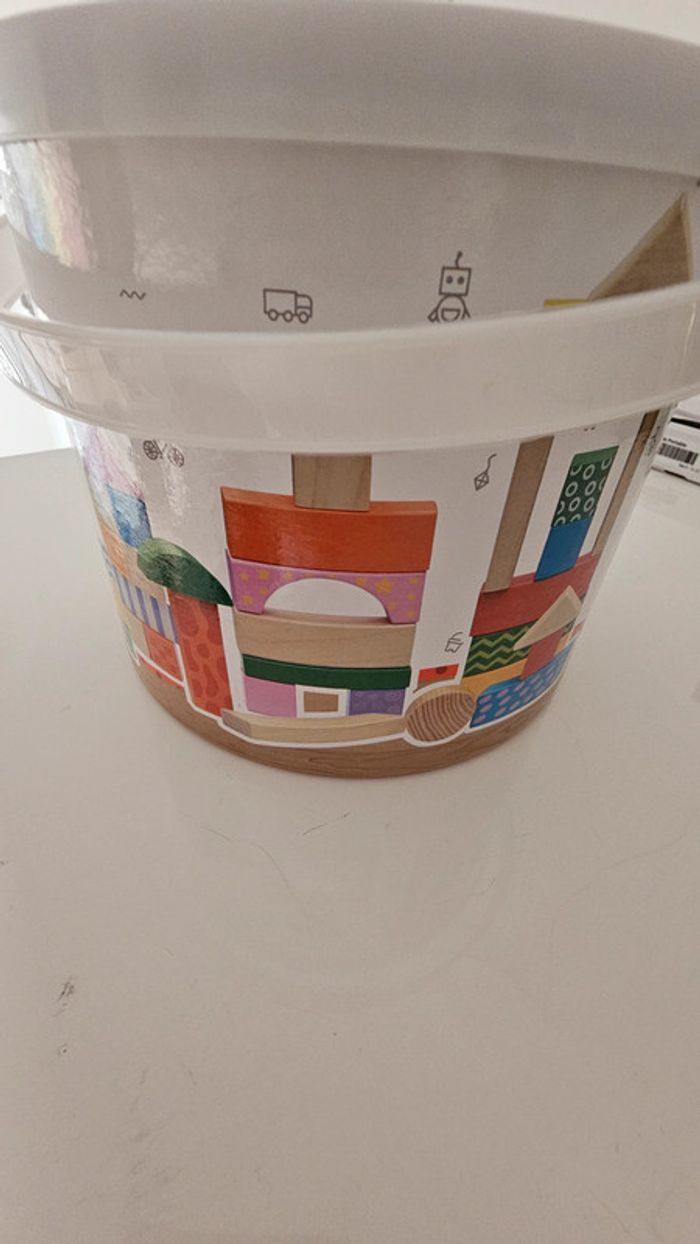 Boite tonneau de jeux de constructionBiloba Impeccable