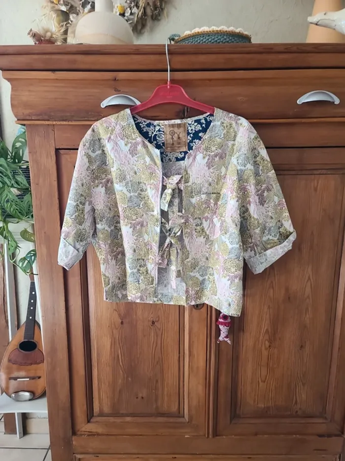 Blouse upcyclee