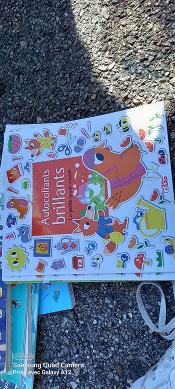 Livre autocollant