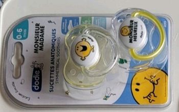 Lot de sucettes ergonomiques