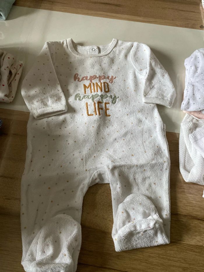 Lot de 5 pyjamas 3mois tex gemo vertbaudet - photo numéro 10