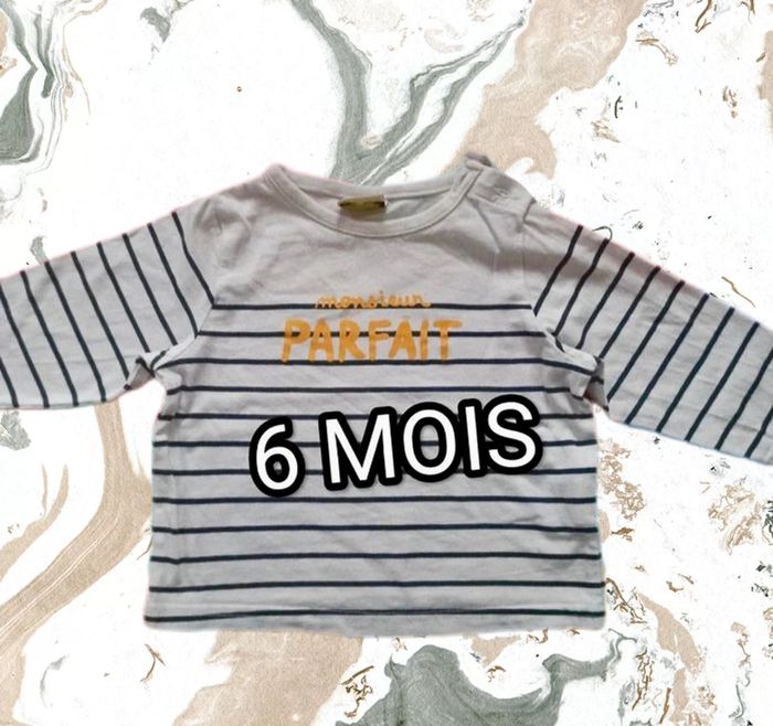 Sweat manches longues 6 mois