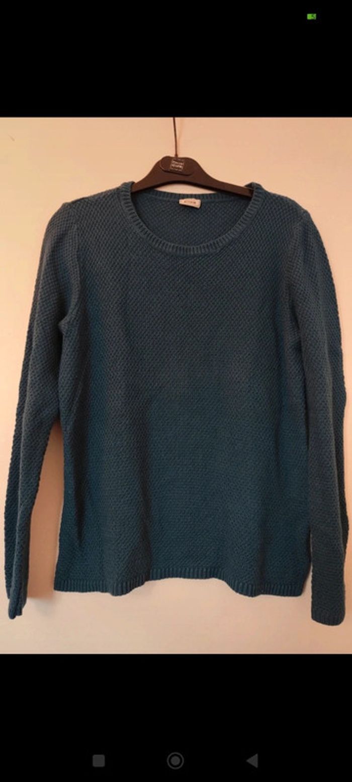 Pull à fines mailles bleu taille S Pimkie