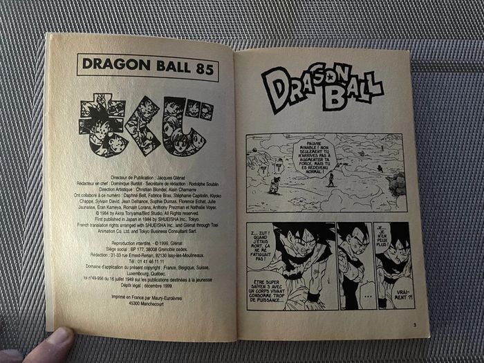 Manga Dragon Ball Tome 85 FR - photo numéro 2