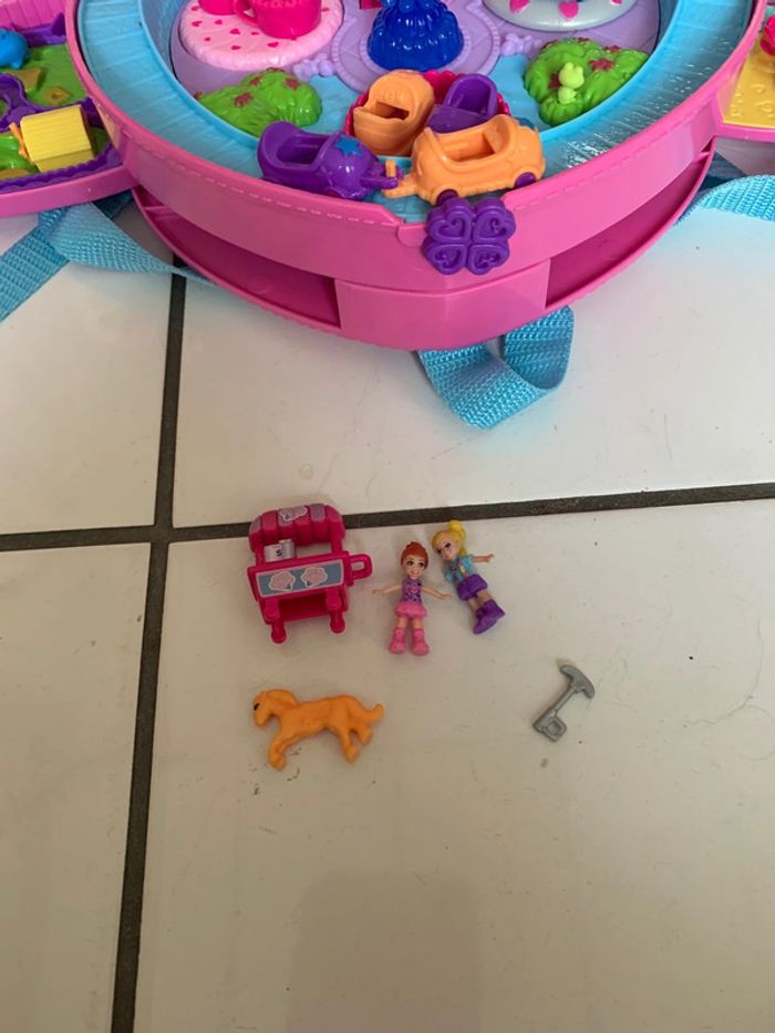 Sac à dos coeur fête forraine polly pocket - photo numéro 2