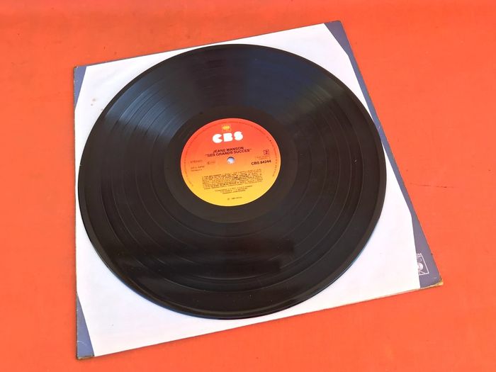 Vinyle 33 tours Jeane Manson Les Grands Succès (1979) CBS 84244 - photo numéro 3