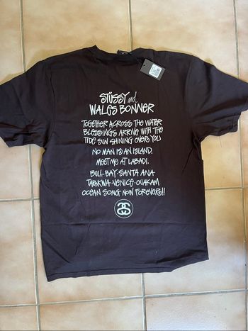 T-shirt Stussy x Wales Bonner