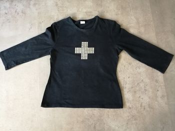 Top noir Taille 2 Camaïeu