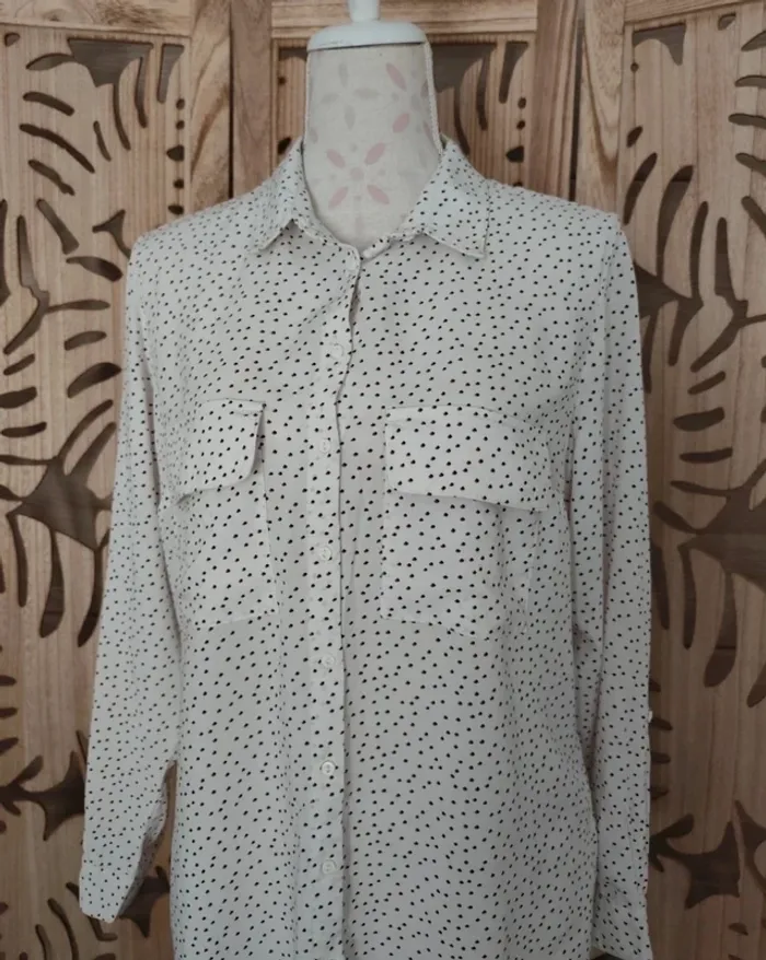 Chemise imprimée Taille 42 Camaïeu - photo numéro 4