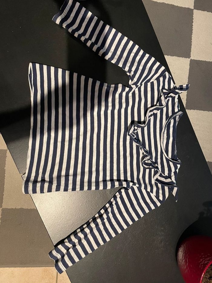 T shirt manche longues rayer