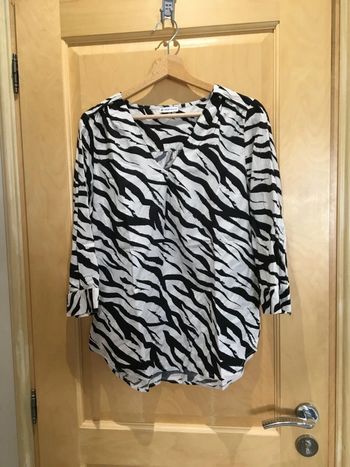 Blouse Gérard Pasquier blanche et noire