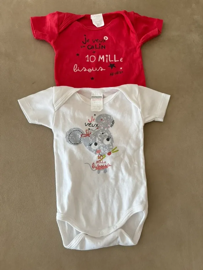 Lot de 2 bodies absorba