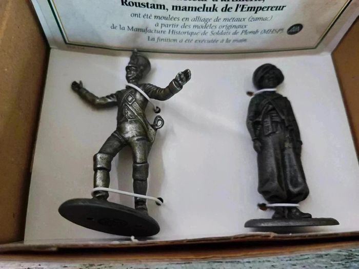 Figurine Starlux Napoleon Conducteur D'artillerie + M.Ferrant N°6 - Neuf