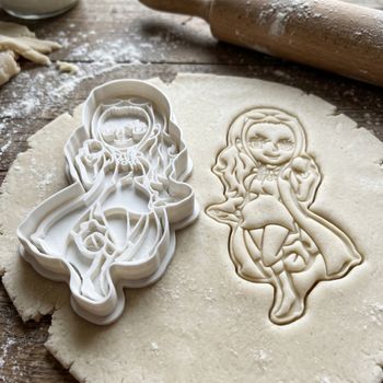 Emporte-pièce Fille Manga inspiré Nico Robin - Découpoir Biscuit Sablé