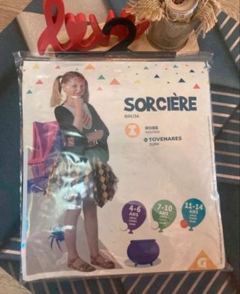 Déguisements sorcière - 11/14 ans 