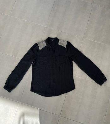 Chemise noire femme taille M