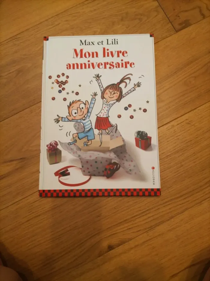 Livre Mon livre anniversaire Max et Lili.