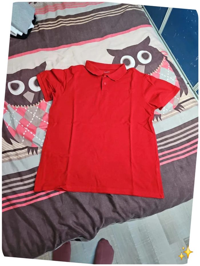 Polo rouge primark M