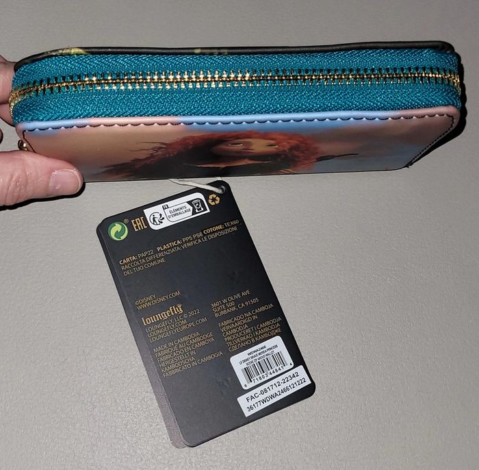 Portefeuille Merida Rebelle disney - photo numéro 6