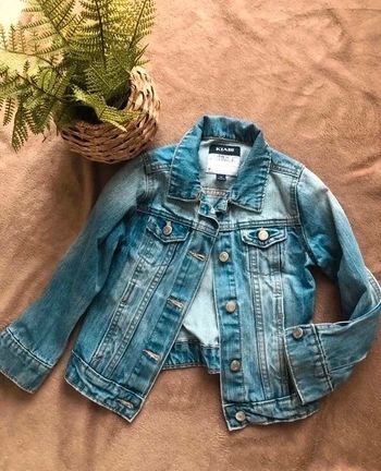 Veste en jean bleu fille Kiabi