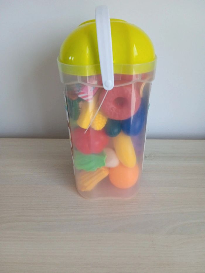Baril mon épicerie 60 pièces neuf - photo numéro 3