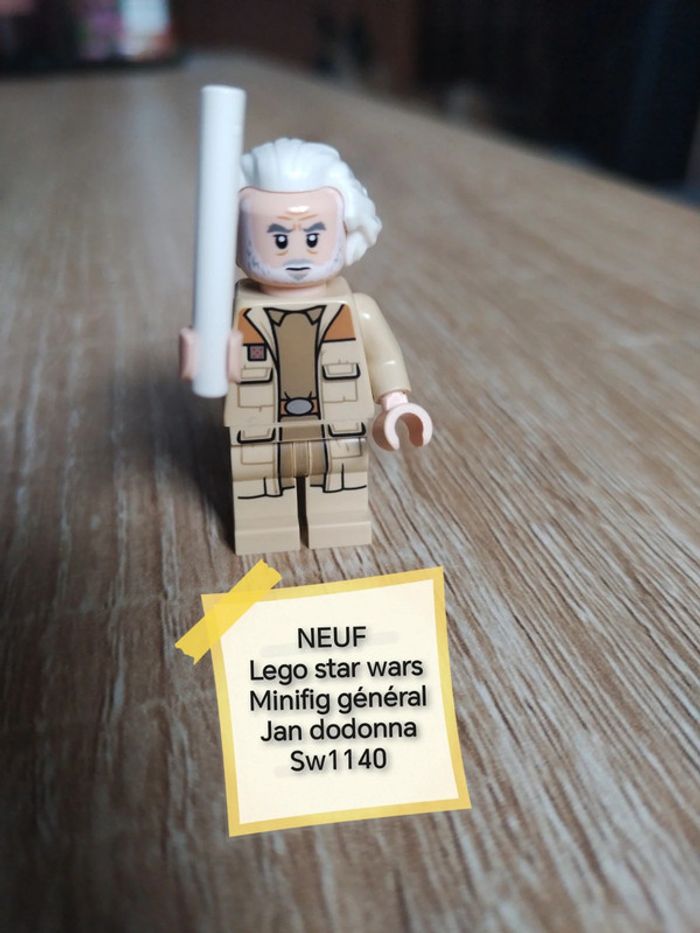 Lego star wars minifig général Jan dodonna sw1140 neuf