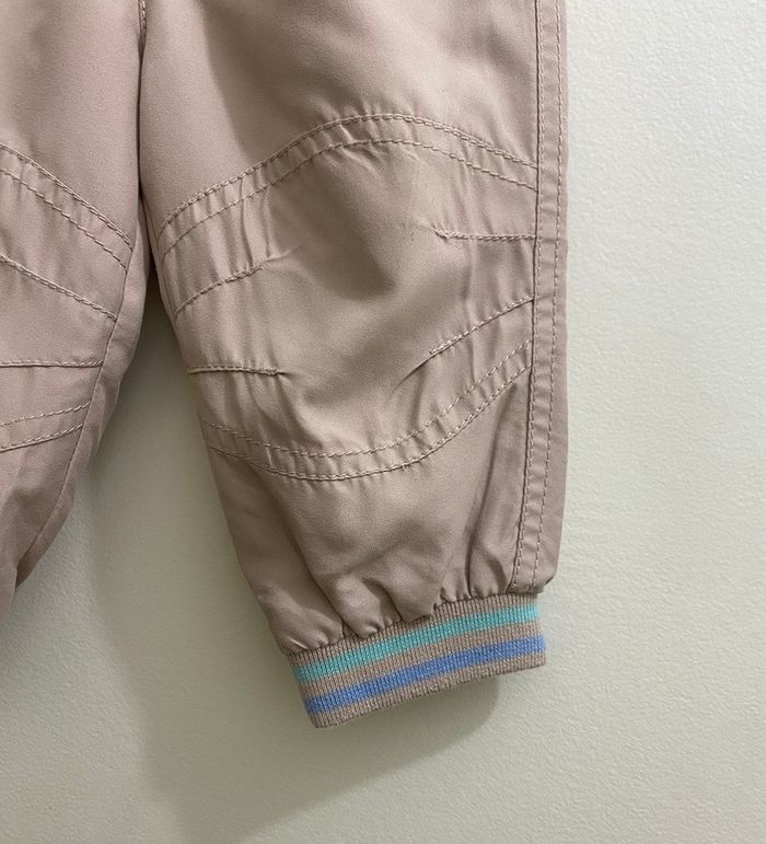 Pantalon beige sable souple doublé bébé mixte garçon fille taille 12 mois - photo numéro 5