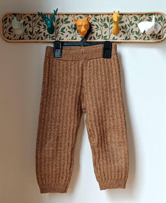 Pantalon En Mailles Marron Kiabi Bébé Garçon