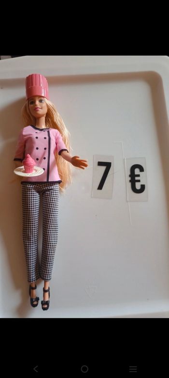 Pâtissière barbie