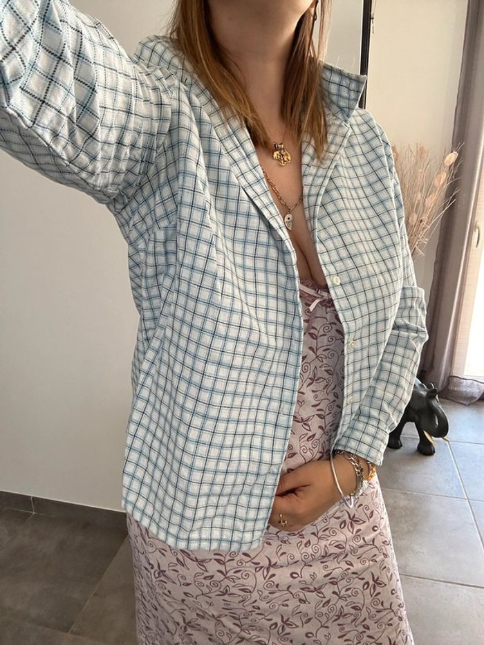 Chemise à carreaux 3 suisses T42-44