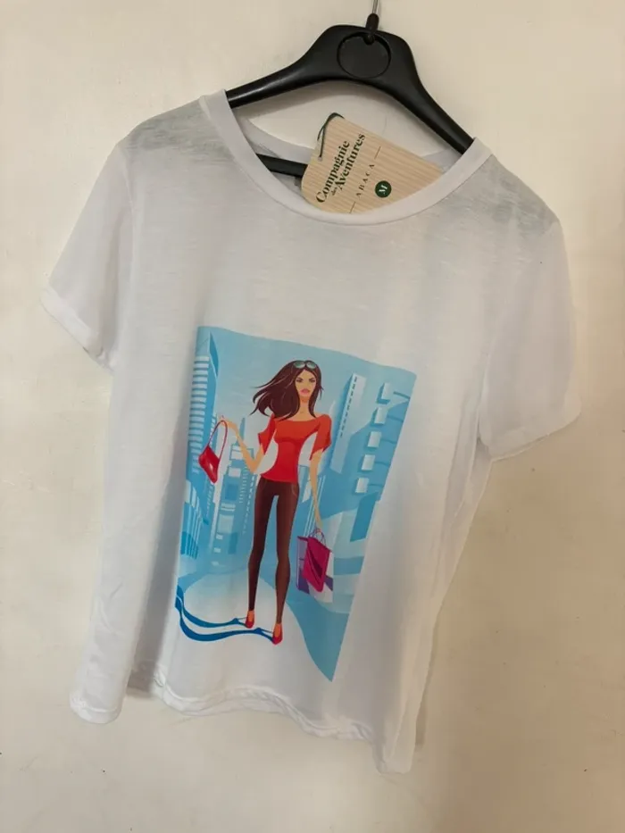 T-shirt Compagnie des aventures • M - photo numéro 4