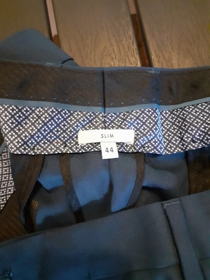 Costume homme pantalon t44/veste t52 - photo numéro 4