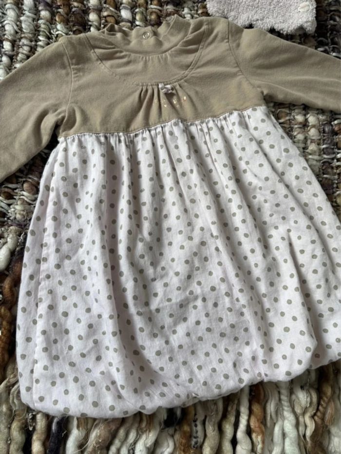 Robe et gilet fille Absorba 18 mois - photo numéro 3