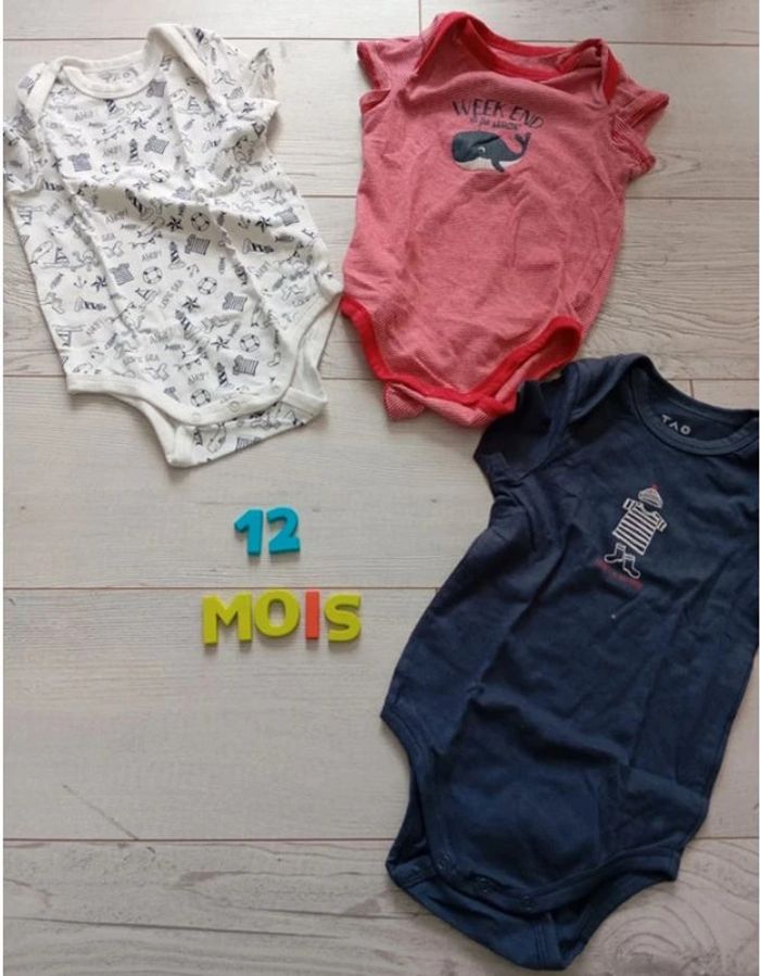 Bodys 12 mois