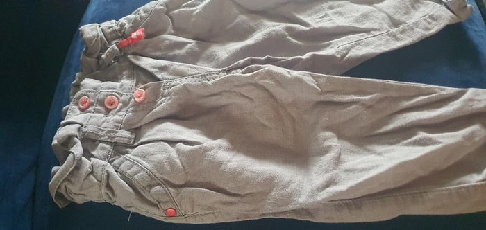 Pantalon léger 12 mois gris - photo numéro 3