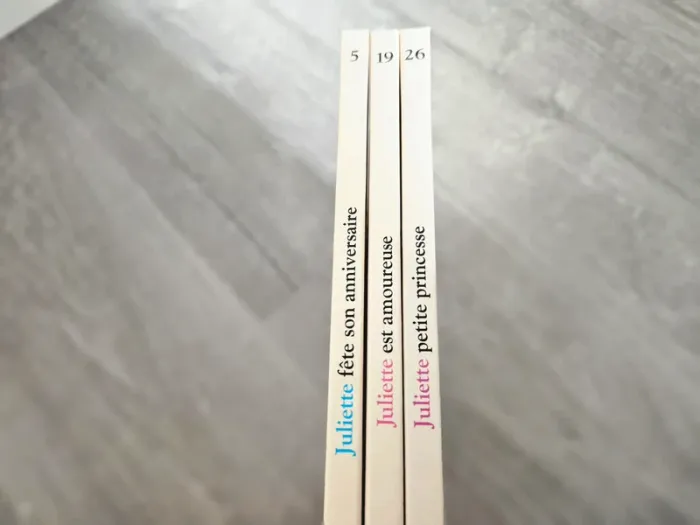Lot de 3 Juliette numéro 5/19/26 - photo numéro 2