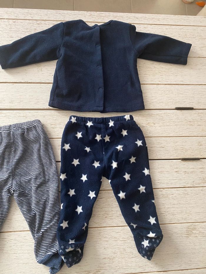 Pyjama 9/12 mois 3 pièces Disney Mickey unisexe garçon ou fille - photo numéro 4