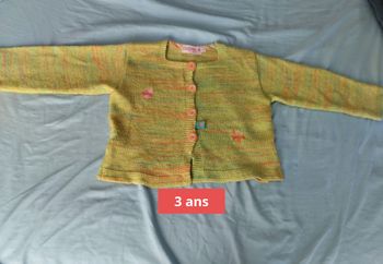Gilet Clayeux taille 3 ans
