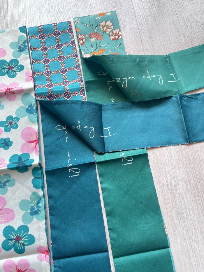 Lot de 4 bandeaux, foulards vintage - photo numéro 6