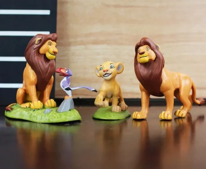 Lot de 9 Figurines Le Roi Lion - photo numéro 2