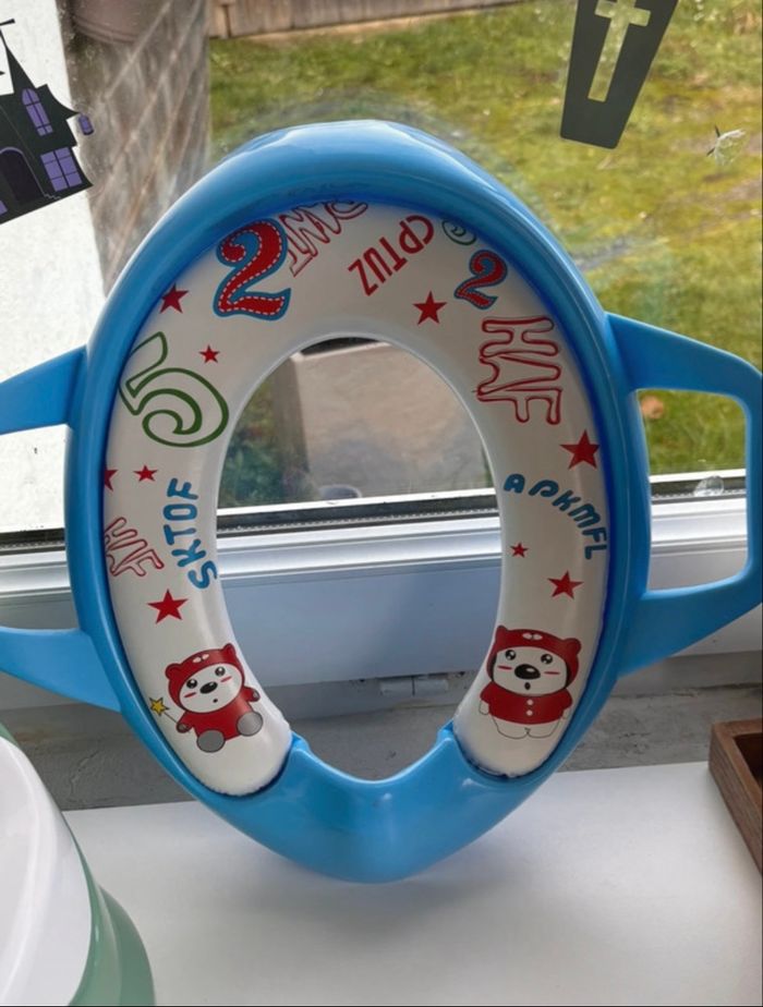 Lot pour l’apprentissage de la propreté - pot badabulle - pot de transport - réducteur pour toilette - photo numéro 6