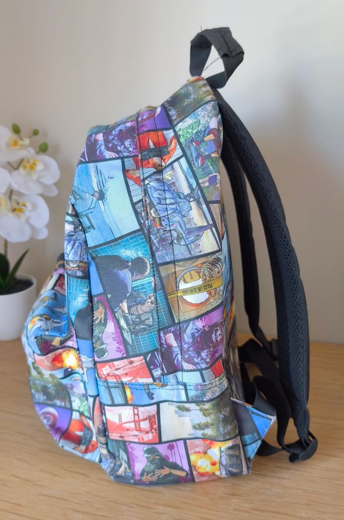 🌿 Sac à dos + trousse scolaire - 1 compartiment - Freegun 🌿 - photo numéro 5