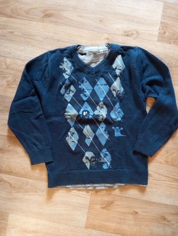 Pull Col v garçon 6 ans