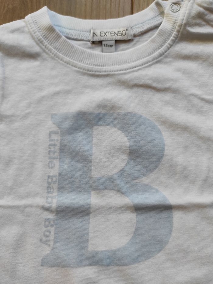 T-shirt manches courtes 9 mois In Extenso - photo numéro 2