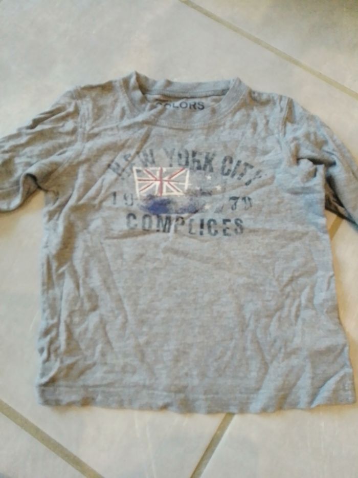 Lot 3 tee-shirts manches longues - photo numéro 2