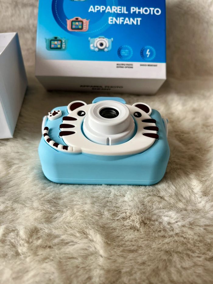 Appareil photo numérique, camera bleu pour enfant - photo numéro 3