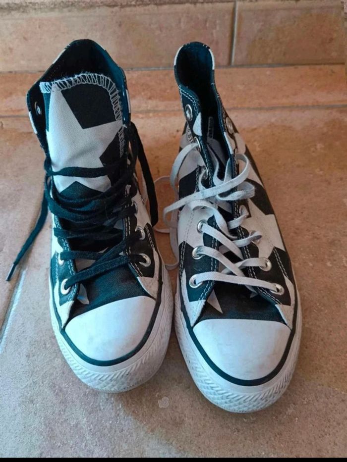 Converse étoiles 🌟 - photo numéro 2